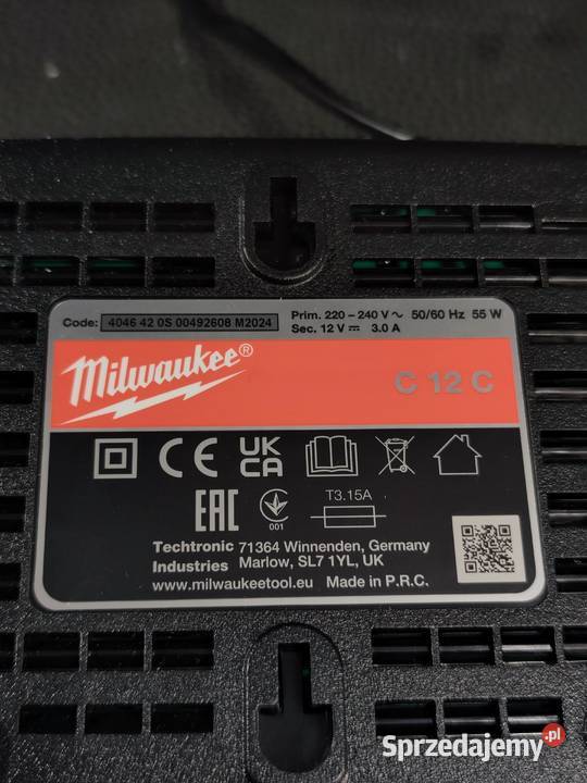 MILWAUKEE M12 BLDDRC203C Profesjonalny Zestaw