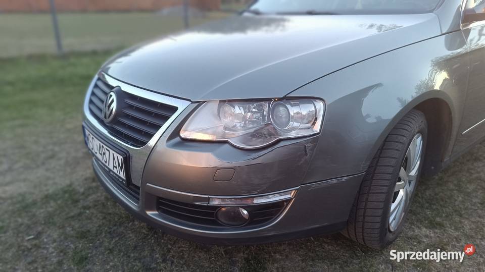VW Passat B6 20 TDI 170 2007r zielony mazowieckie Gostynin