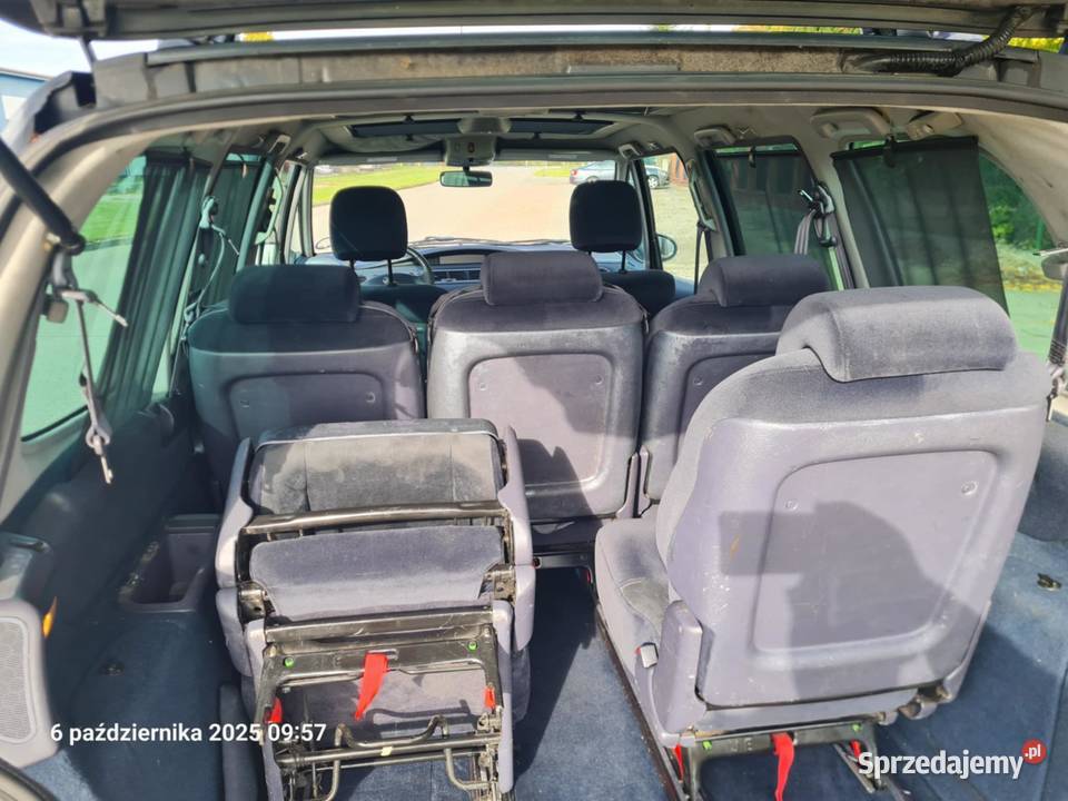 RENAULT ESPACE ładne z gazem 2001r 180KM Grajewo
