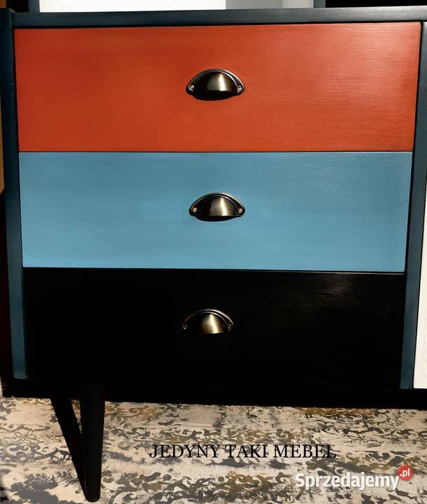 Regał PRL kredens retro vintage Szafy, regały, półki Przeworsk