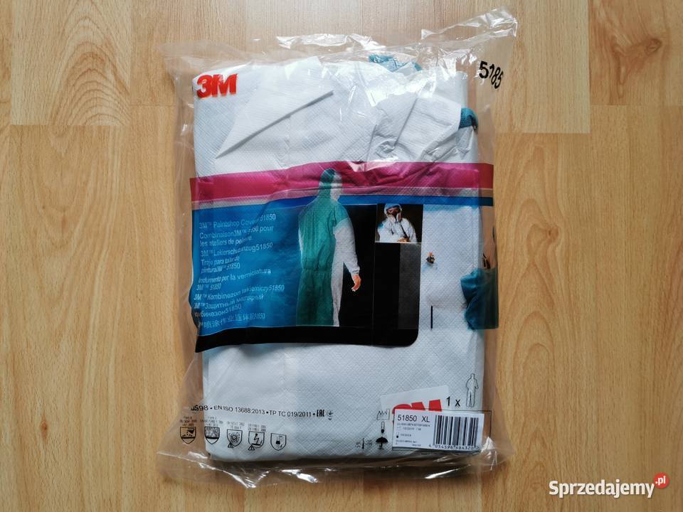 3M Kombinezon lakierniczy 51850 XL XXL Gorzów Wielkopolski