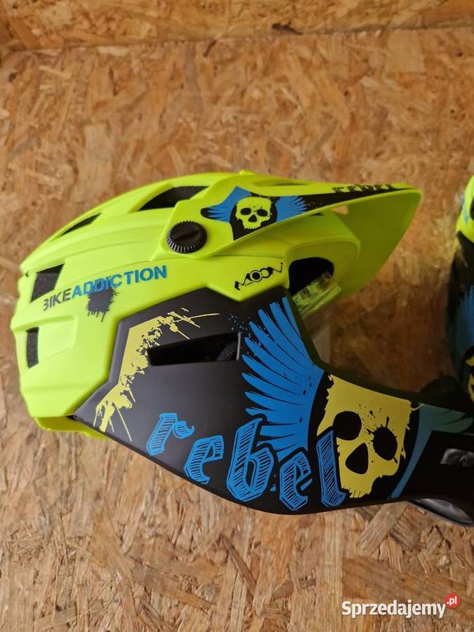 Kask rowerowy i na hulajnogę SBIKE Full Face Rowery i akcesoria Głogowa