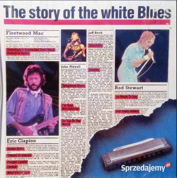 Various The Story Of The White Blues CD 1989 Biłgoraj