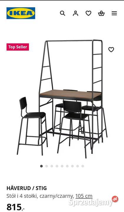 Stół kuchenny z krzesłami IKEA Katowice sprzedam