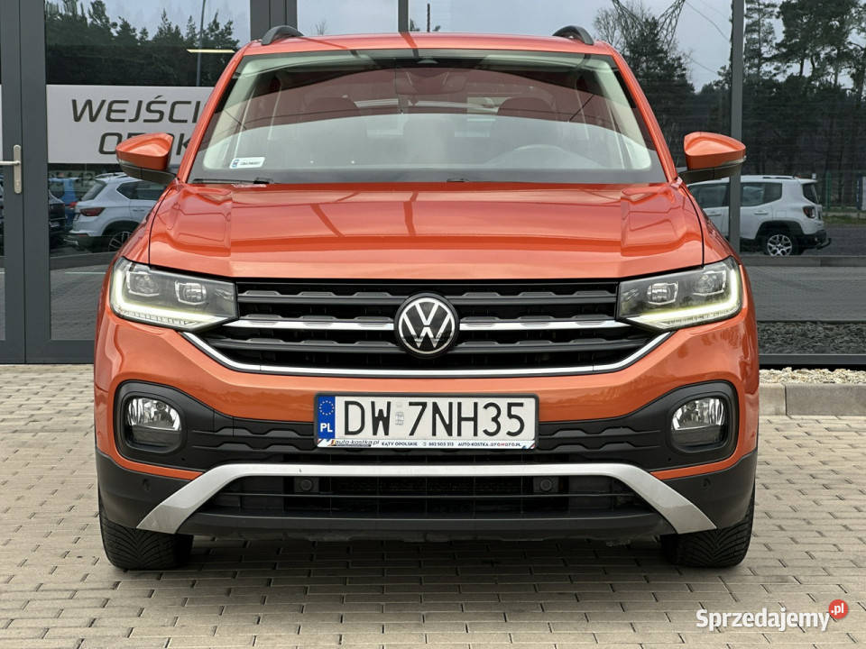 Volkswagen TCross SalonPL FullLED Czujniki serwisowany w ASO Kąty Opolskie