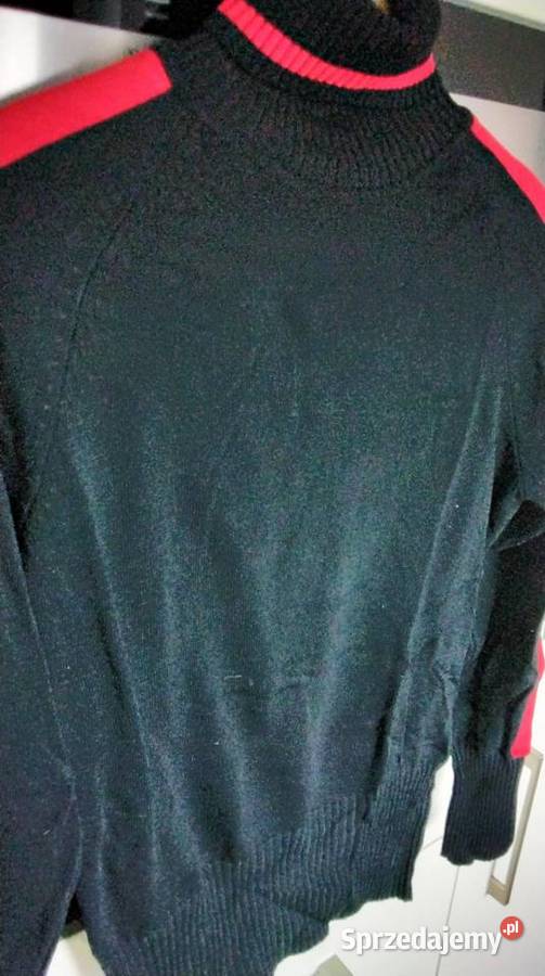 Sweter Golf Damski BY Y Stretch L Czerwony Nowa Sól
