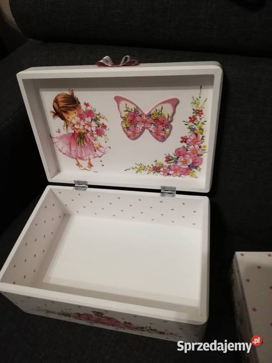 Kuferek wspomnień z imieniem chrzest roczek opolskie Kędzierzyn-Koźle