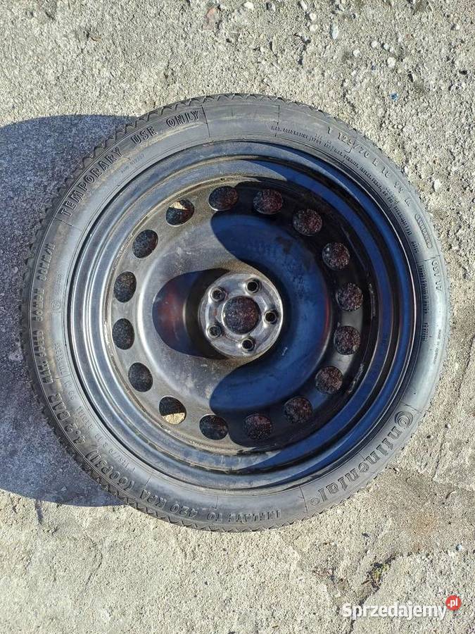 Koło dojazdowe 18 5x100 VW Audi Seat Skoda dolnośląskie Lubin
