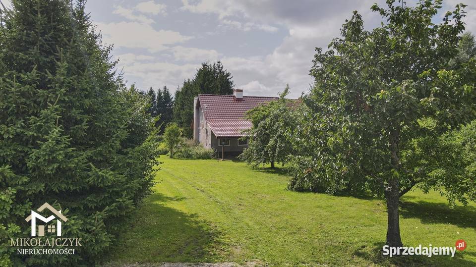 Dom budynek gosp z dużą działką 073 ha Wodukajmy