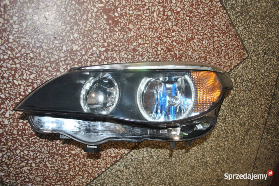 Lampy przód przednie BMW E60 E61 PRZEDLIFT śląskie Poręba