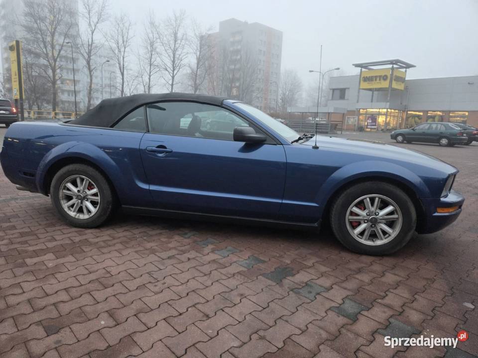 FORD MUSTANG KABRIO Rok produkcji 2008 śląskie Ruda Śląska