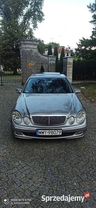 Mercedes w211 32 R6 204 2004 Avangarda automat diesel mazowieckie