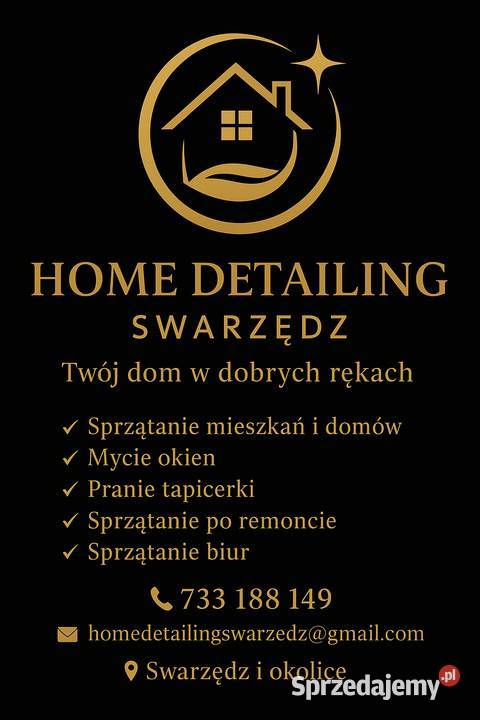 Usługi sprzątające i pranie tapicerki meblowej i