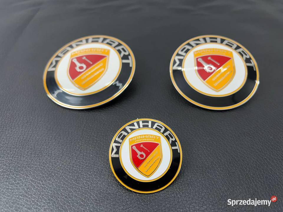 Zestaw logo Manhart BMW 3 lubelskie Chełm sprzedam