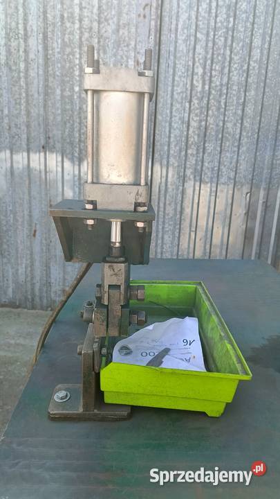 Prasa Hydrauliczna 37 Gilotyna do drutu ze