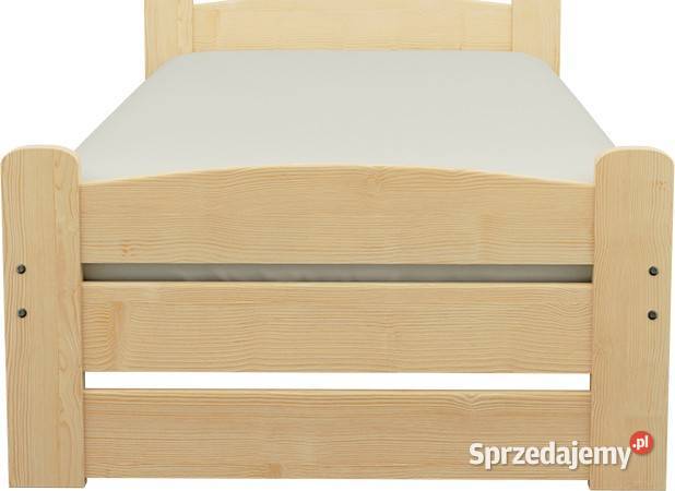 Łóżko sosnowe STANDARD Zaczarowana Sypialnia