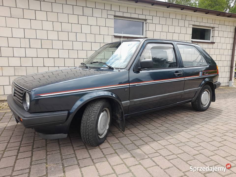 Wolkswagen Golf 2 oryginał Widok