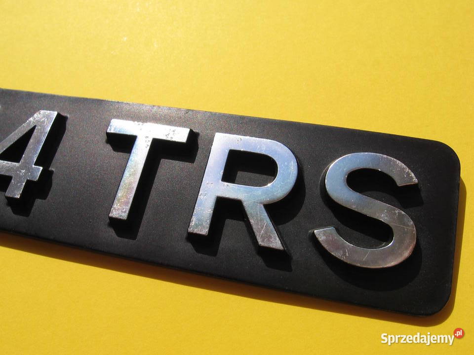 Citroen VISA14 TRS stary emblemat znaczek napis Przemyśl