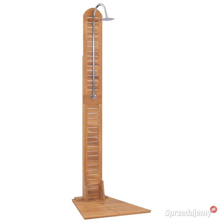 vidaXL Prysznic ogrodowy z litego drewna mazowieckie Warszawa