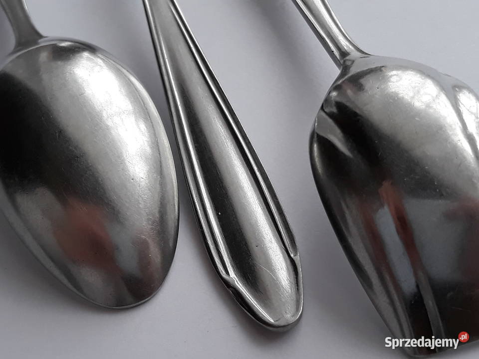 Łyżeczki do herbaty szufelka łyżeczka do cukru Sztućce śląskie Dąbrowa Górnicza sprzedam