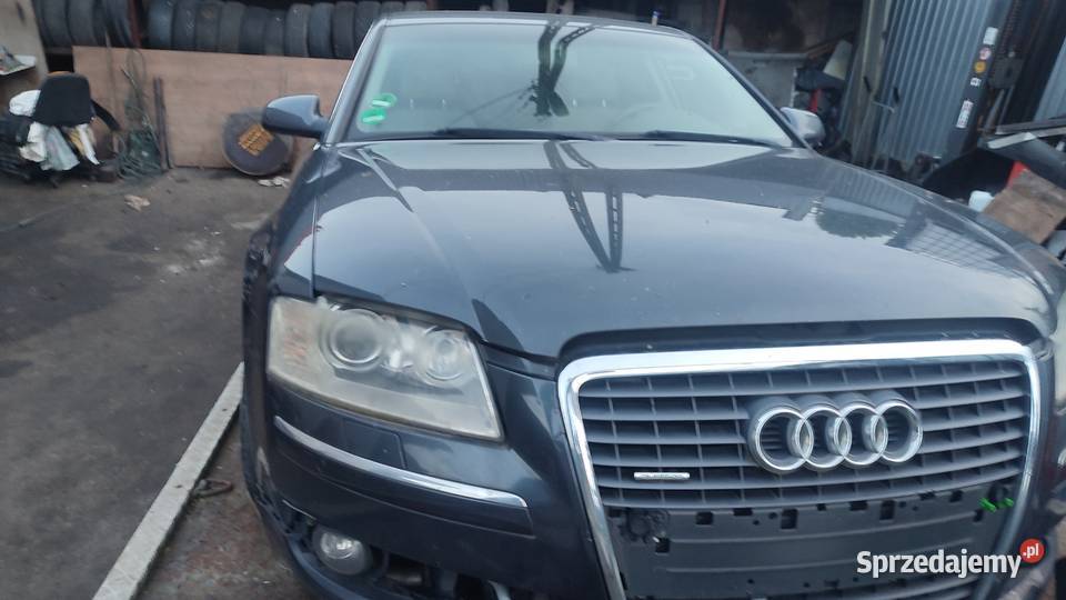 AUDI A8 D3 42TDI LIFT PRZÓD KOMPLETNY ZDERZAK Włoszczowa