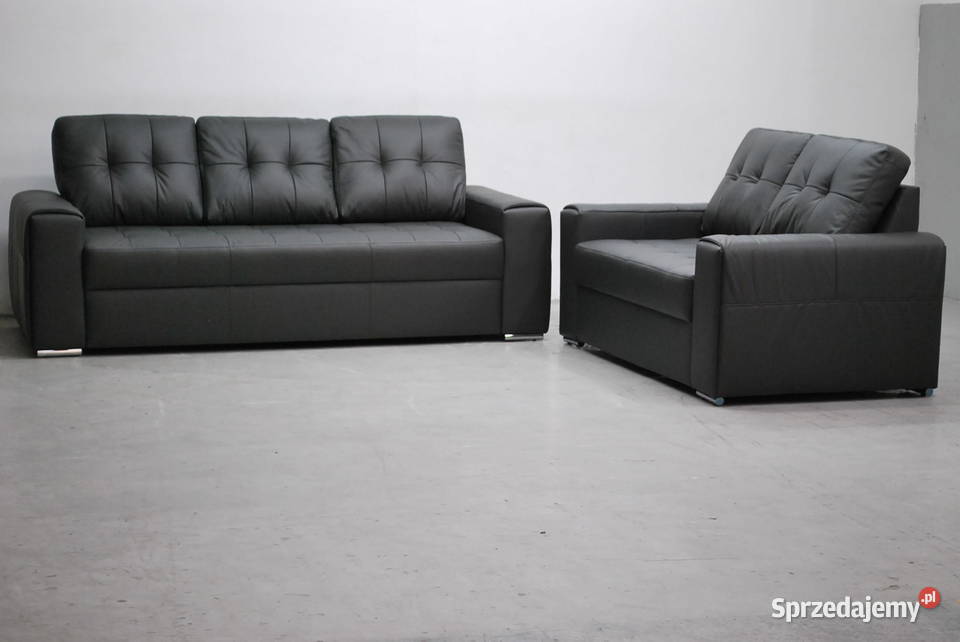 RIX KOMPLET 32 sofy kanapy zestaw SKÓRA 9117 Poznań