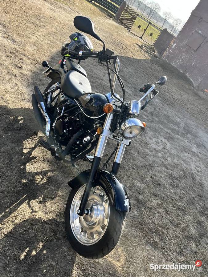 Chopper R125 niski przebieg 1400 Motoryzacja Piła