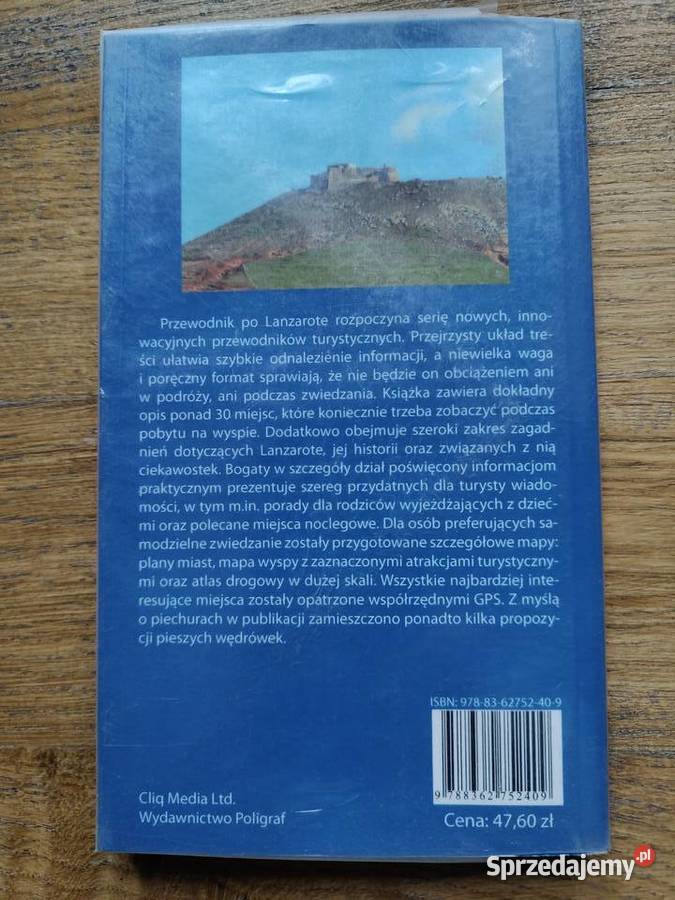 Lanzarote przewodnik turystyczny sprzedam