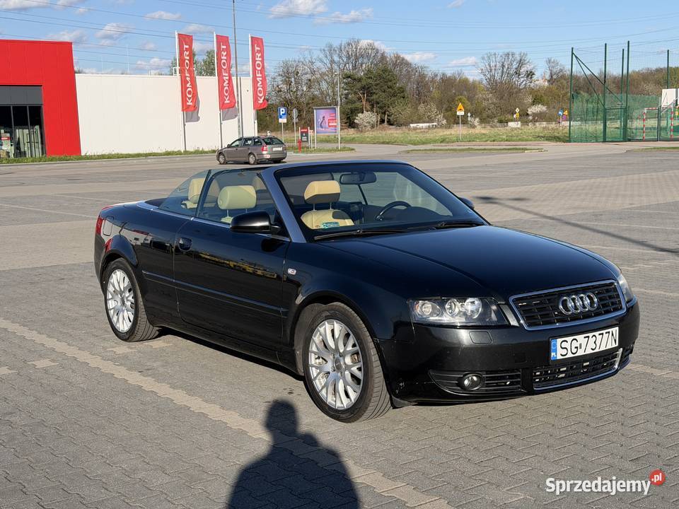Audi A4 B6 Cabrio 30 V6 220 Manual 6bieg śląskie Gliwice