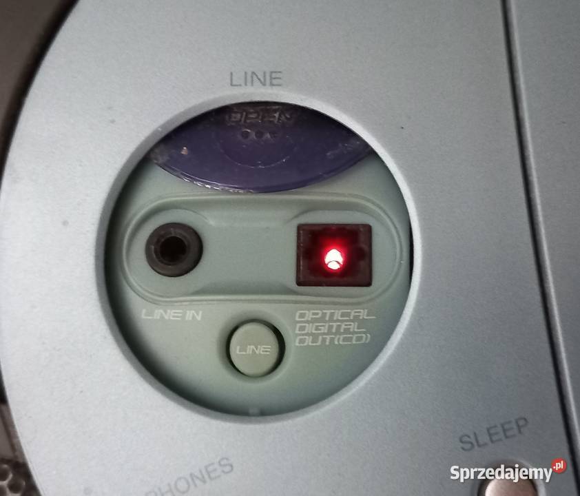 Magnetofon kompakt radio Sony CFDS 300 L Boombox Radioodtwarzacze