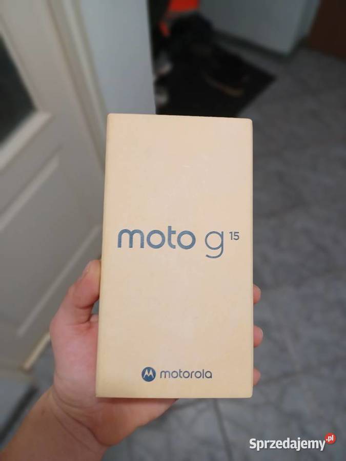 Oryginalne pudełko do telefonu MOTOROLA G15 Myszków
