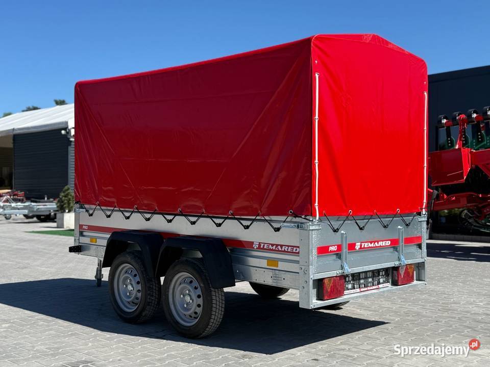 Przyczepa samochodowa TEMARED PRO 26122 DMC 750 Gorzów Wielkopolski sprzedam