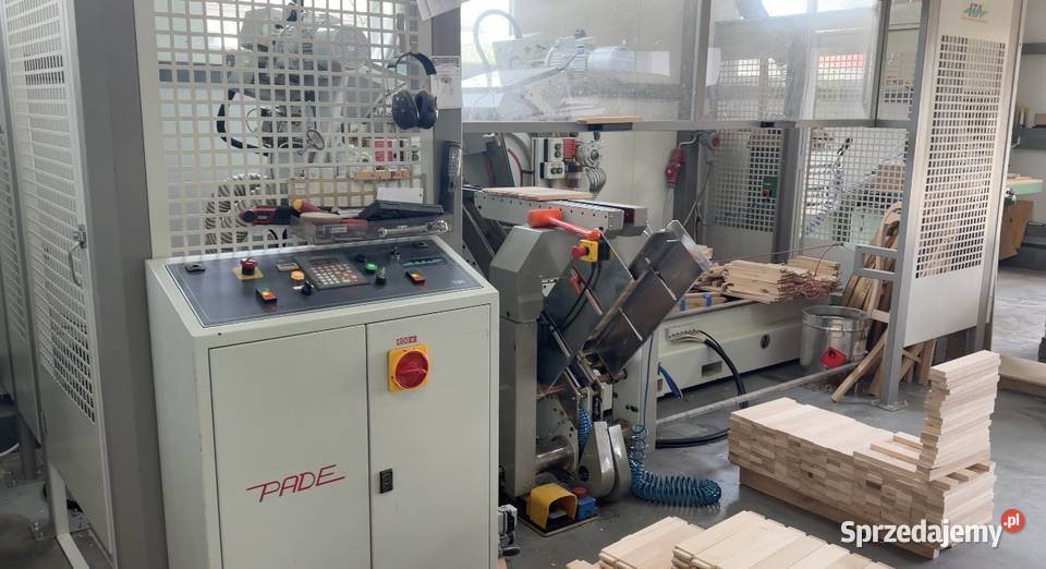PADE T90 CF czopiarka dwustronna z podajnikiem Produkcja