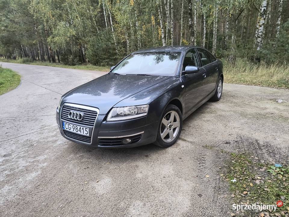 Audi a6 C6 20T 200 2007r LPG światła do jazdy dziennej kujawsko-pomorskie Grudziądz