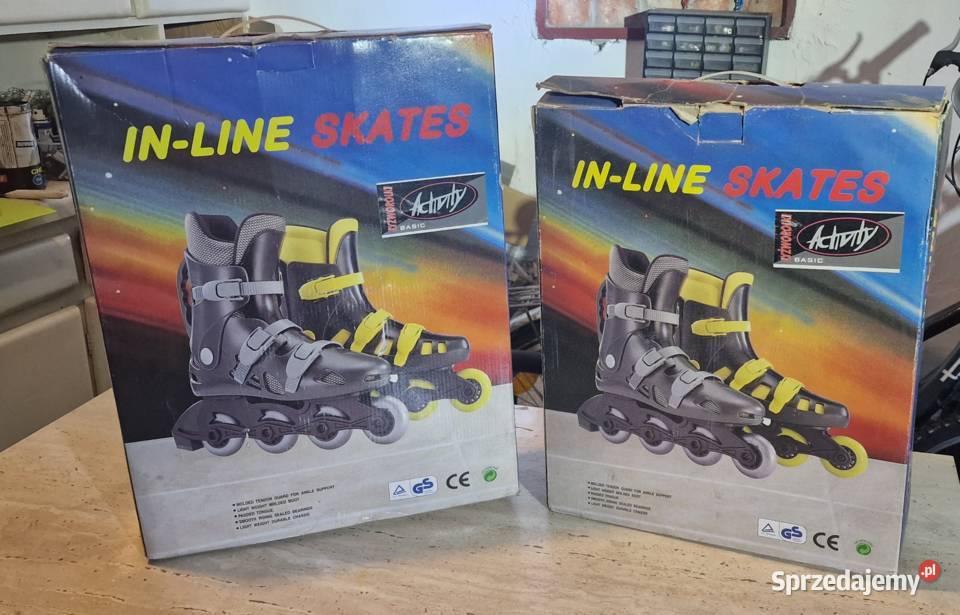 Rolki Activity Basic Czarne Inline Skates Poznań