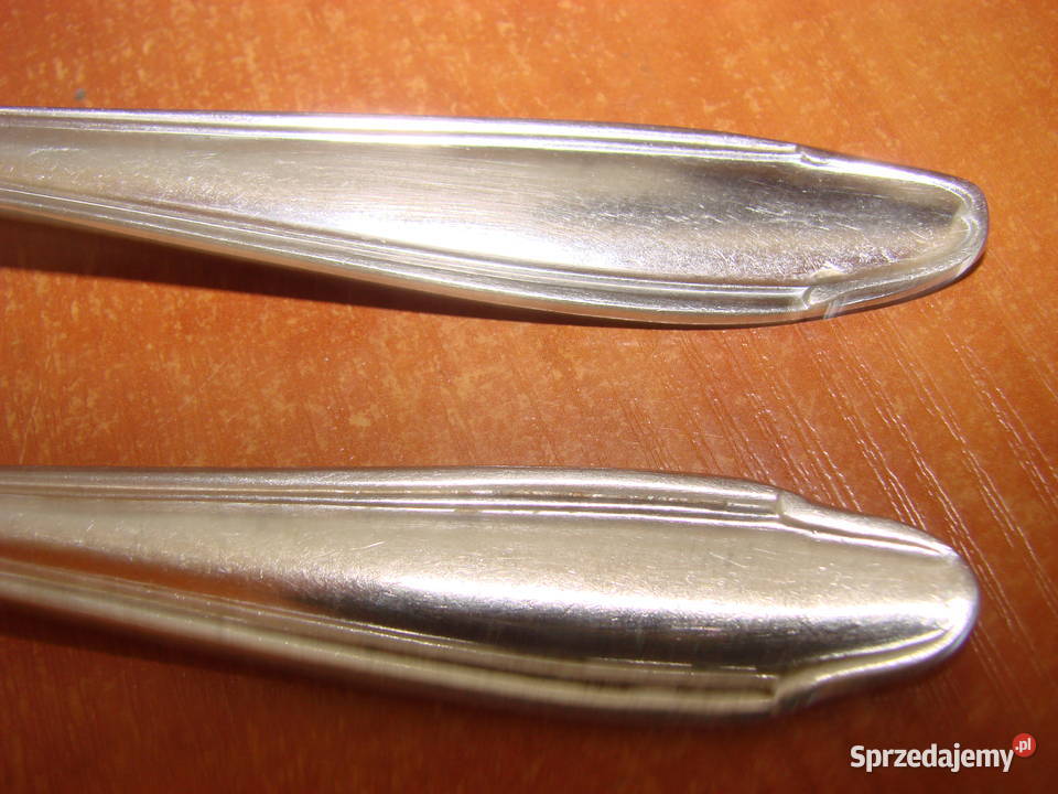 Gerlach Nierdzewne sztućce stołowe PRL Pruszcz Gdański