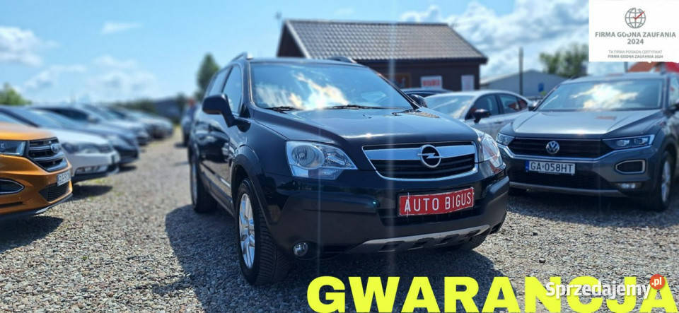 Opel Antara Duża Navi super stan zarejestrowany SUV Antara Lębork
