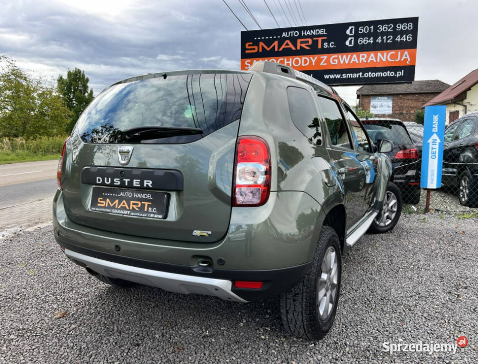 Dacia Duster Navi Skóry Benzyna 1 Rej 2015 I klimatyzacja Rydułtowy