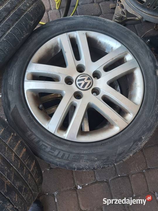 Koła aluminiowe z oponami Golf 5 Elbląg