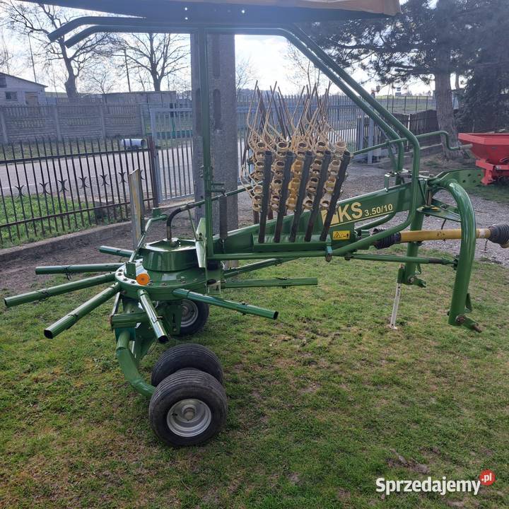 Zgrabiarka do siana Krone KS 35010 Zgrabiarki i przetrząsacze Mierzawa
