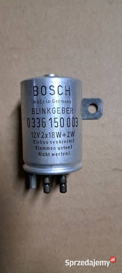 Przekaźnik kierunkowskazów Bosch 0336150003 Części samochodowe pomorskie Luzino