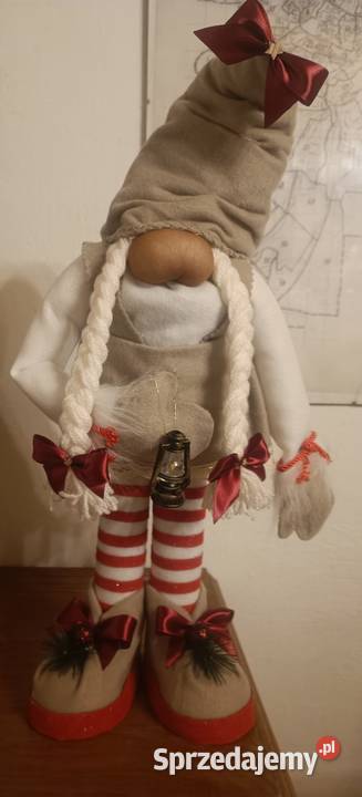 Gnom świąteczny handmade Lublin