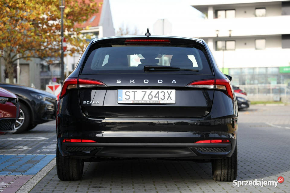 koda Scala 10 115 Selection DSG gwarancja czujnik parkowania Tychy