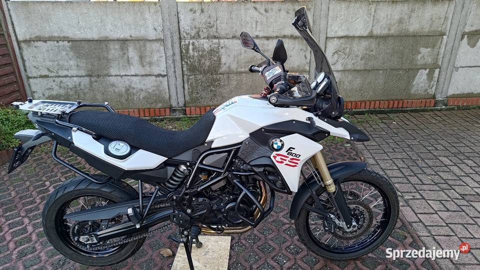 BMW F800GS 2014r 12406 3 kufry elektryczny starter Motoryzacja Chodzież