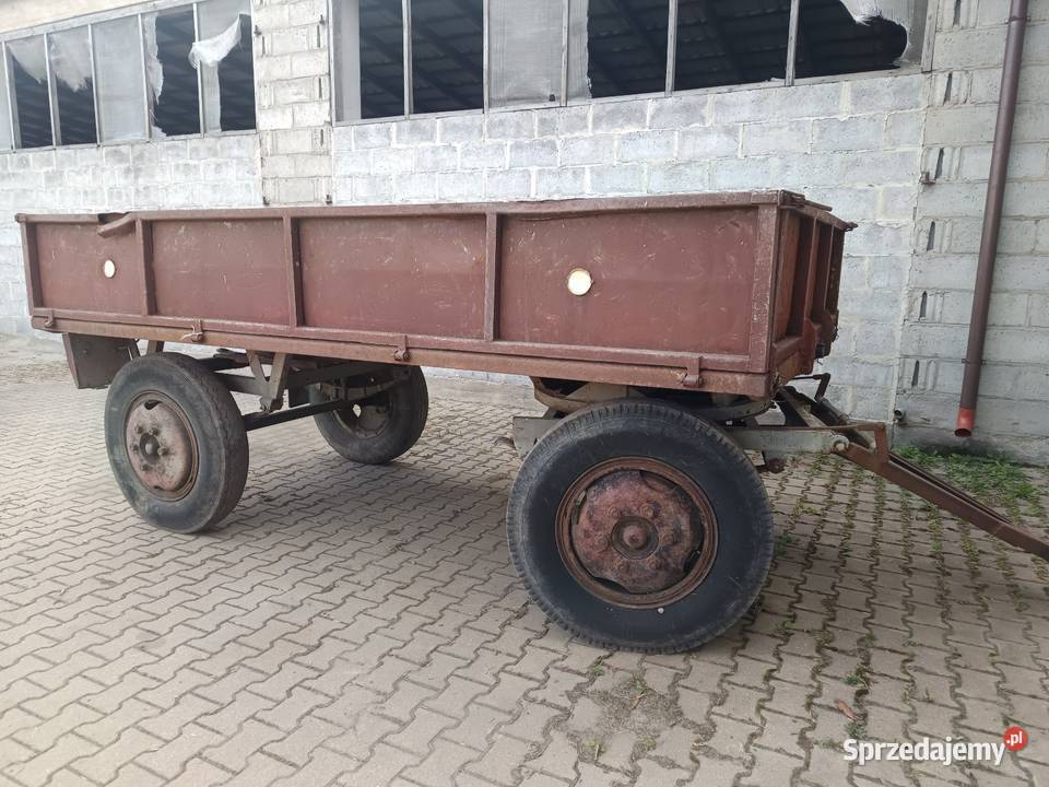 Przyczepa rolnicza nieuszkodzony Kutno