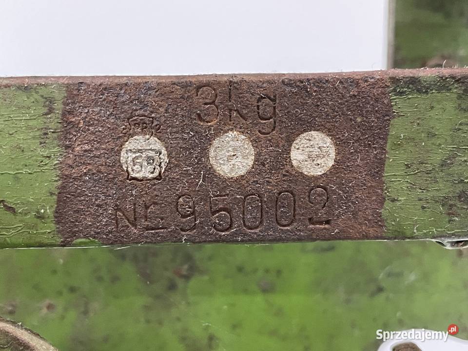 Waga szalkowa Przemyśl ZPT 3 1958