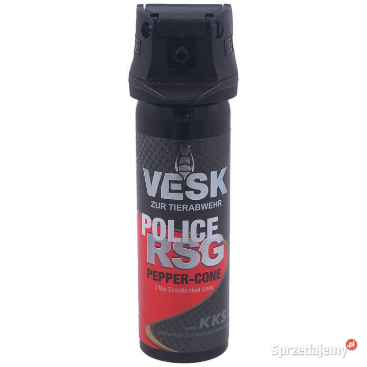 Gaz pieprzowy KKS VESK RSG Police 2mln SHU Cone Maciejowice