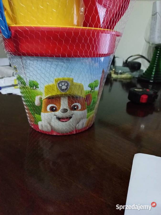 zestaw do piaskownicy Psi patrol wiaderko 11 Góra