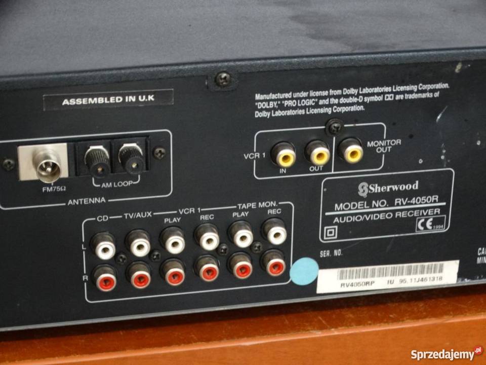 Amplituner Sherwood RV4050 mocny i sprawny Amplitunery Jasło
