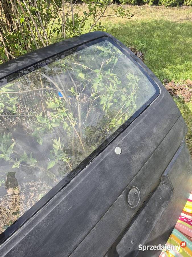 Tylna klapa z szybą do t4 pomalowana raptorem dostawcze Piła sprzedam